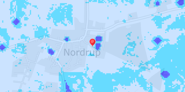 Grundvandsdybder på Nordrupvej 124B