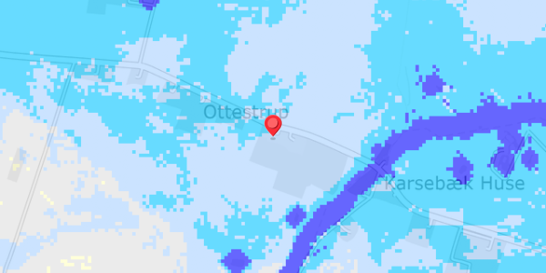 Grundvandsdybder på Ottestrupvej 53