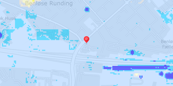 Grundvandsdybder på Hesteskoen 1