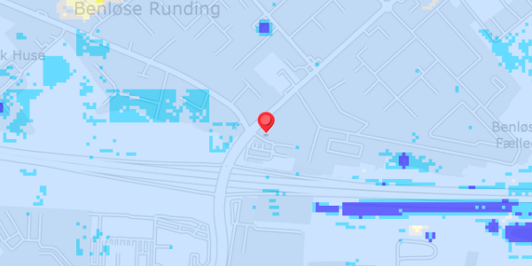 Grundvandsdybder på Hesteskoen 3