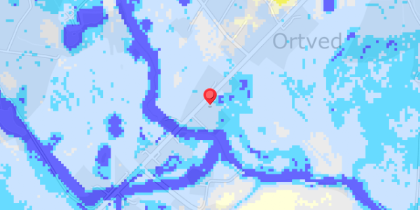 Grundvandsdybder på Roskildevej 474