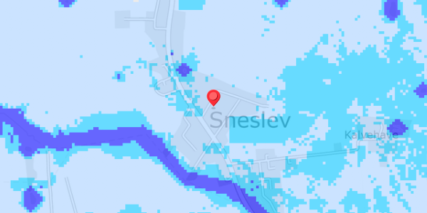 Grundvandsdybder på Sneslev Stationsvej 6