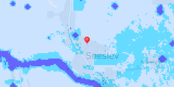 Grundvandsdybder på Sneslev Stationsvej 7