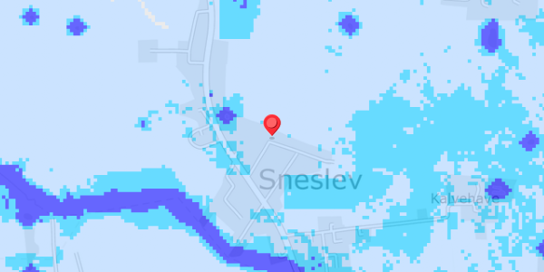 Grundvandsdybder på Sneslev Stationsvej 17