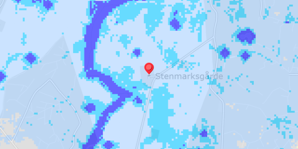 Grundvandsdybder på Stenmarksvej 36