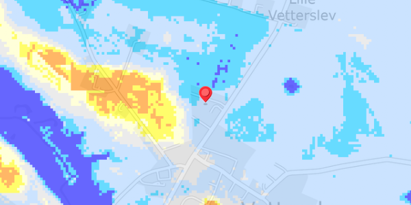 Grundvandsdybder på Tarps Alle 1
