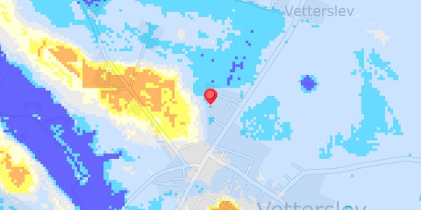 Grundvandsdybder på Tarps Alle 3