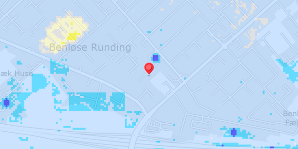 Grundvandsdybder på Vestervangen 7