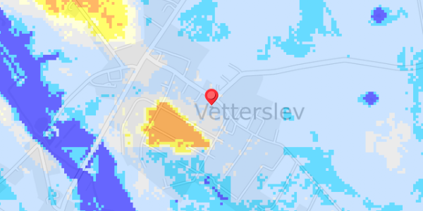 Grundvandsdybder på Vetterslev Bygade 30