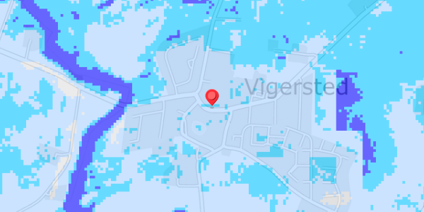 Grundvandsdybder på Vigersted Bygade 5