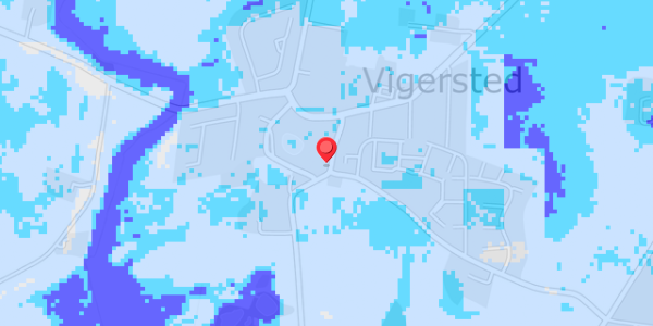 Grundvandsdybder på Vigersted Bygade 24