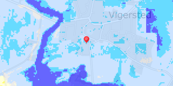 Grundvandsdybder på Vigerstedvej 2