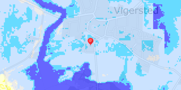 Grundvandsdybder på Vigerstedvej 2C