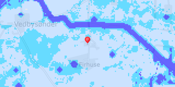 Grundvandsdybder på Firhuse 2
