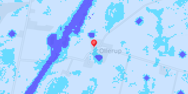Grundvandsdybder på Ollerupvej 1