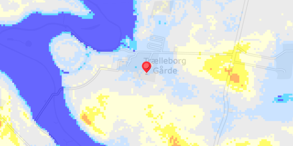 Grundvandsdybder på Trelleborg Alle 1