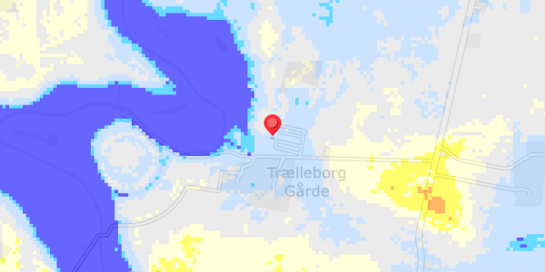 Grundvandsdybder på Trelleborg Alle 4