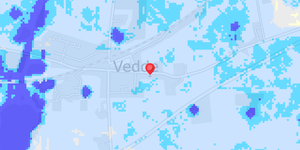 Grundvandsdybder på Vedde Byvej 13