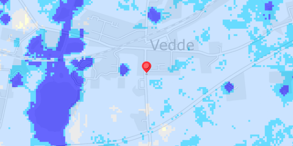 Grundvandsdybder på Veddevej 54
