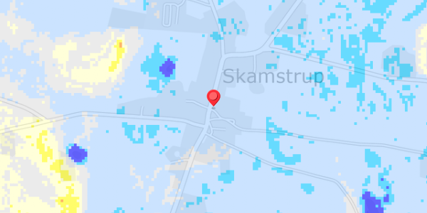 Grundvandsdybder på Skamstrupvej 45