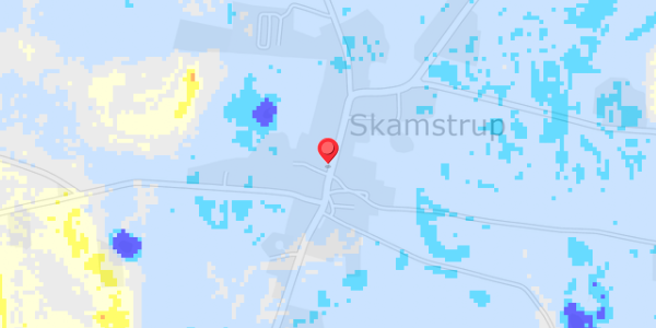 Grundvandsdybder på Skamstrupvej 80