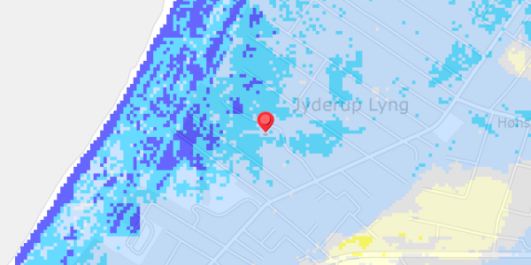 Grundvandsdybder på Lodden 7