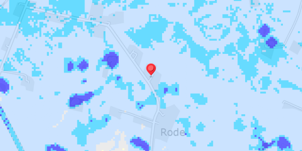 Grundvandsdybder på Rodevej 9