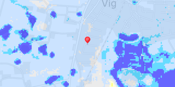 Grundvandsdybder på Skiven 1