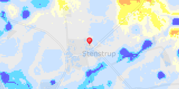 Grundvandsdybder på Stenstrupvej 60