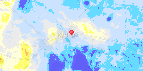 Grundvandsdybder på Kyringevej 37