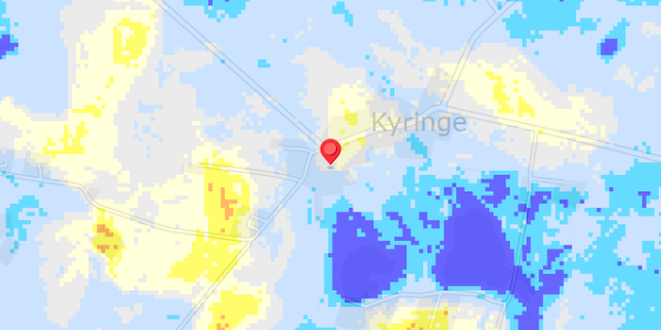 Grundvandsdybder på Kyringevej 55