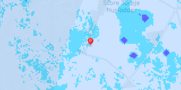 Grundvandsdybder på Huslodderne 5