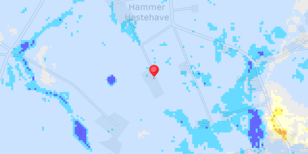 Grundvandsdybder på Hammer Hestehave 8