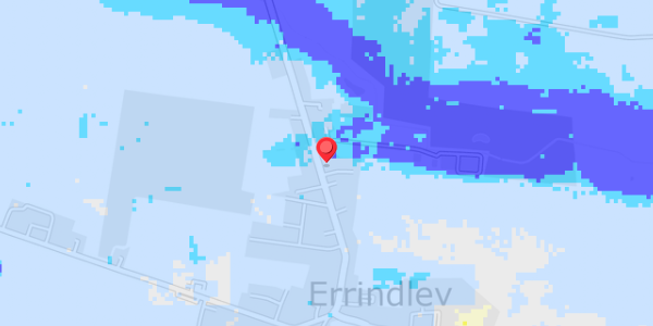 Grundvandsdybder på Errindlevvej 36