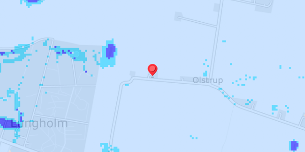 Grundvandsdybder på Olstrupvej 3