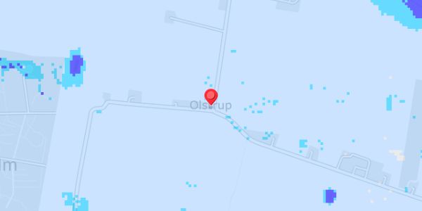 Grundvandsdybder på Olstrupvej 11