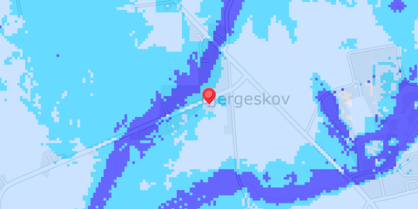 Grundvandsdybder på Bjerreskovvej 3