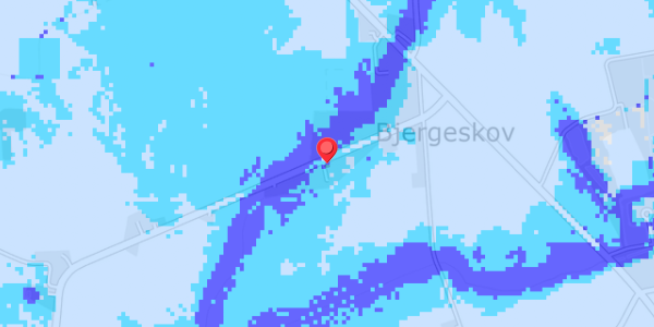 Grundvandsdybder på Bjerreskovvej 15