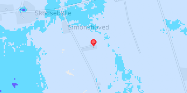Grundvandsdybder på Simonshovedvej 1