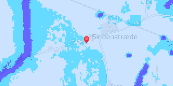 Grundvandsdybder på Strædet 10