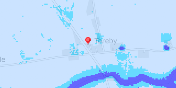 Grundvandsdybder på Torebyvej 3