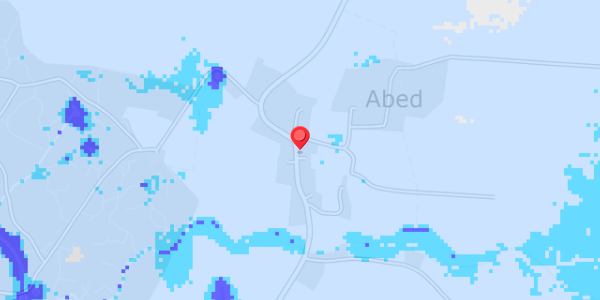 Grundvandsdybder på Abedvej 13