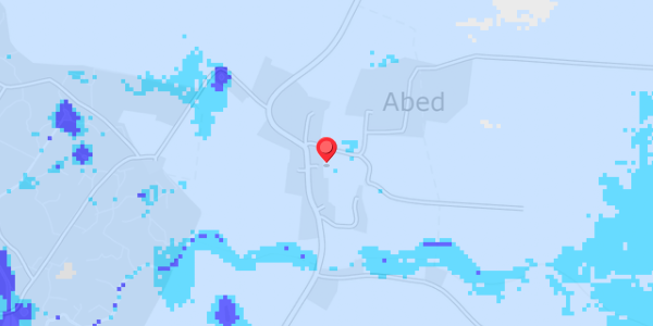 Grundvandsdybder på Abedvej 15