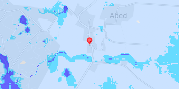 Grundvandsdybder på Abedvej 20