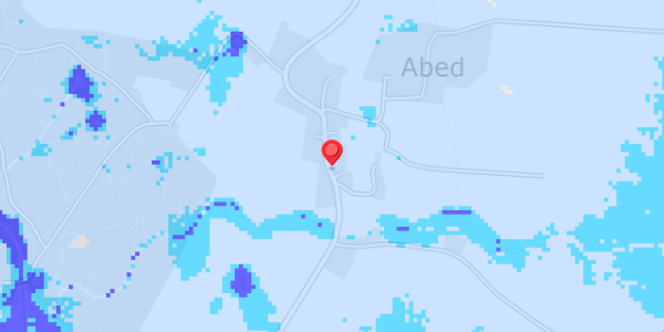Grundvandsdybder på Abedvej 23