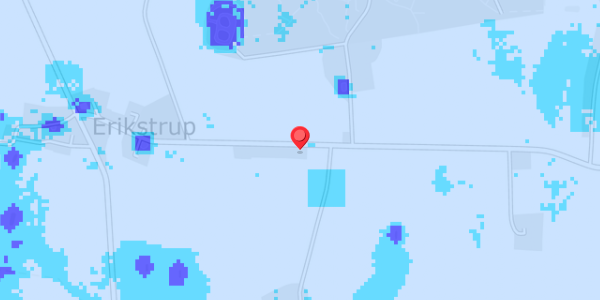 Grundvandsdybder på Erikstrupvej 21