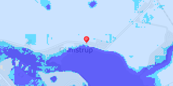 Grundvandsdybder på Grimstrupvej 7