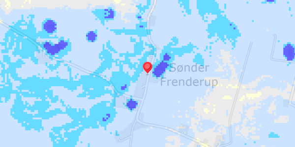 Grundvandsdybder på Frenderupgade 40