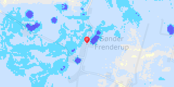 Grundvandsdybder på Frenderupgade 42