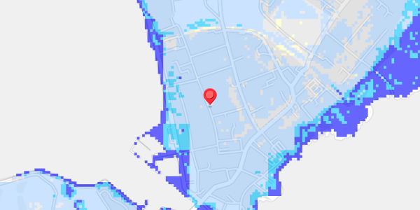 Grundvandsdybder på Langgade 34
